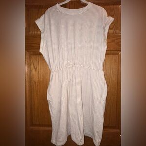 A New Day Tan Striped Dress